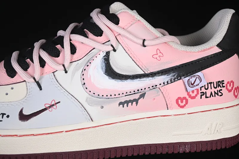 All categories Nk Air Force 1 Air Force series Nk Air Force 1 Low Air Force low-top Nike Air Force 1'07 Low "Sweet & Cool Project" Hand-painted graffiti Sweet & Cool Project Air Force 1 low-top casual sneakers FB1839-125